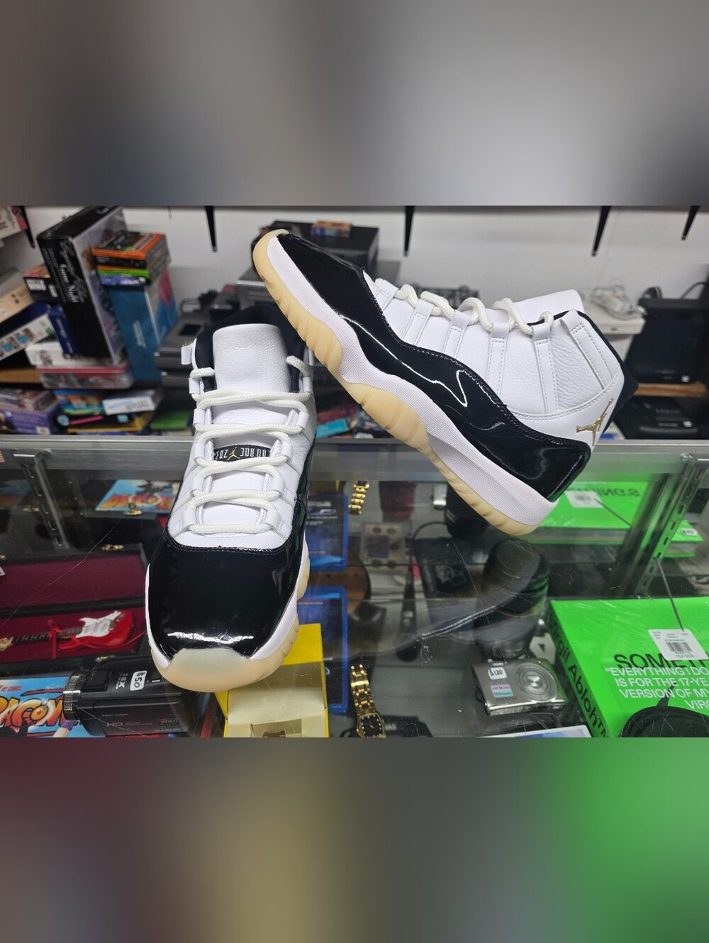 Nike Air Jordan 11 Retro Gratitude Black Gold CT8012-170 Men's Size 12